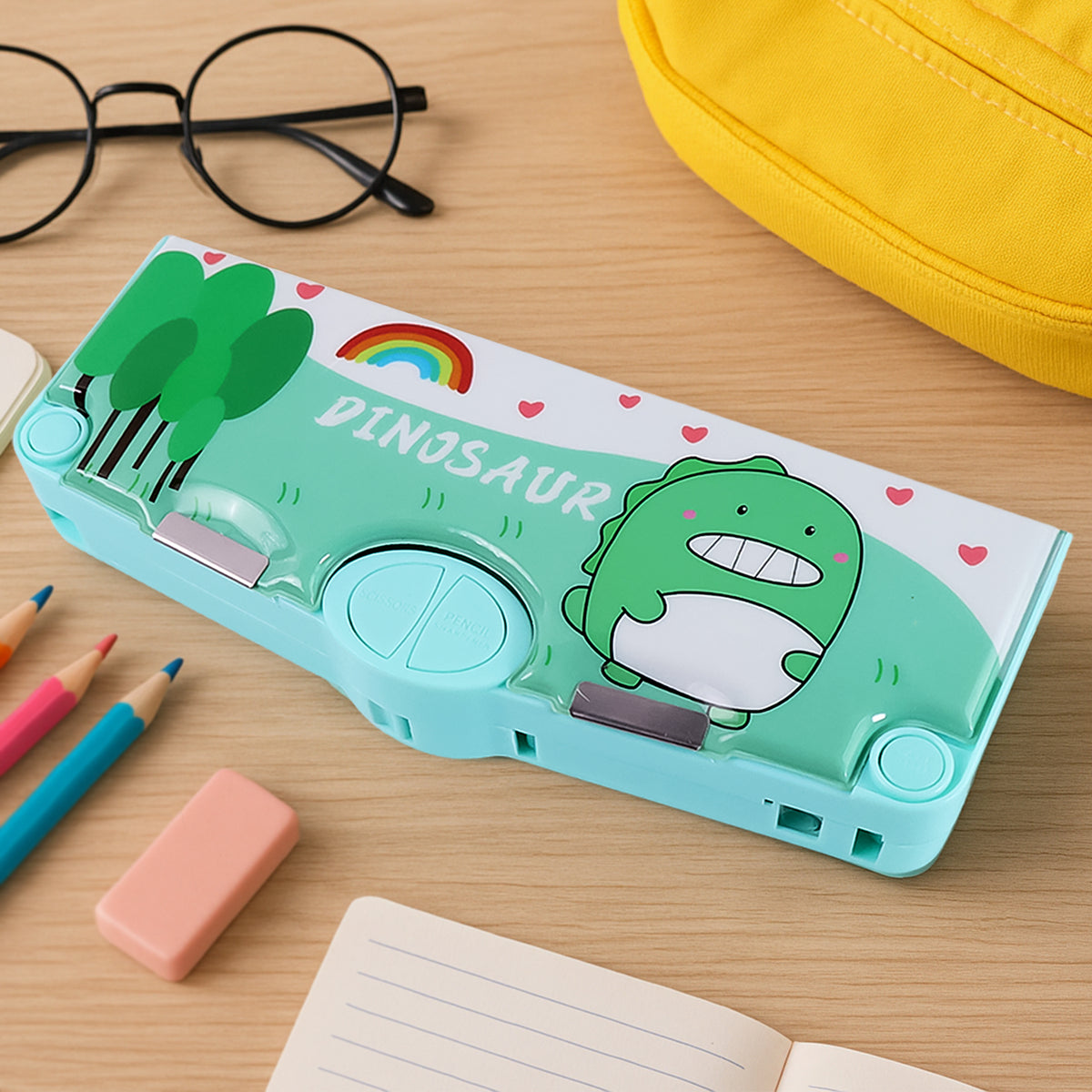 Multifunctional Magnetic Pop-Up Pencil Box for Kids – Space Theme | Smart storage. Fun design. Perfect school companion