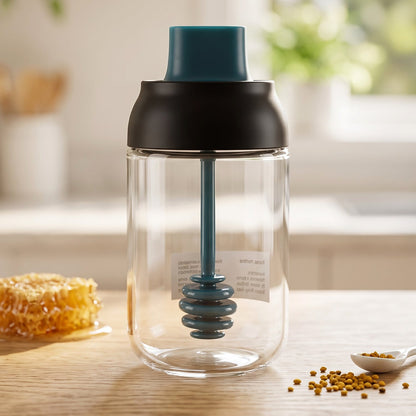 250 ML Glass Oil Dispenser Bottle with Silicone Basting Brush for Cooking, Grilling and Baking (1 Pc)
