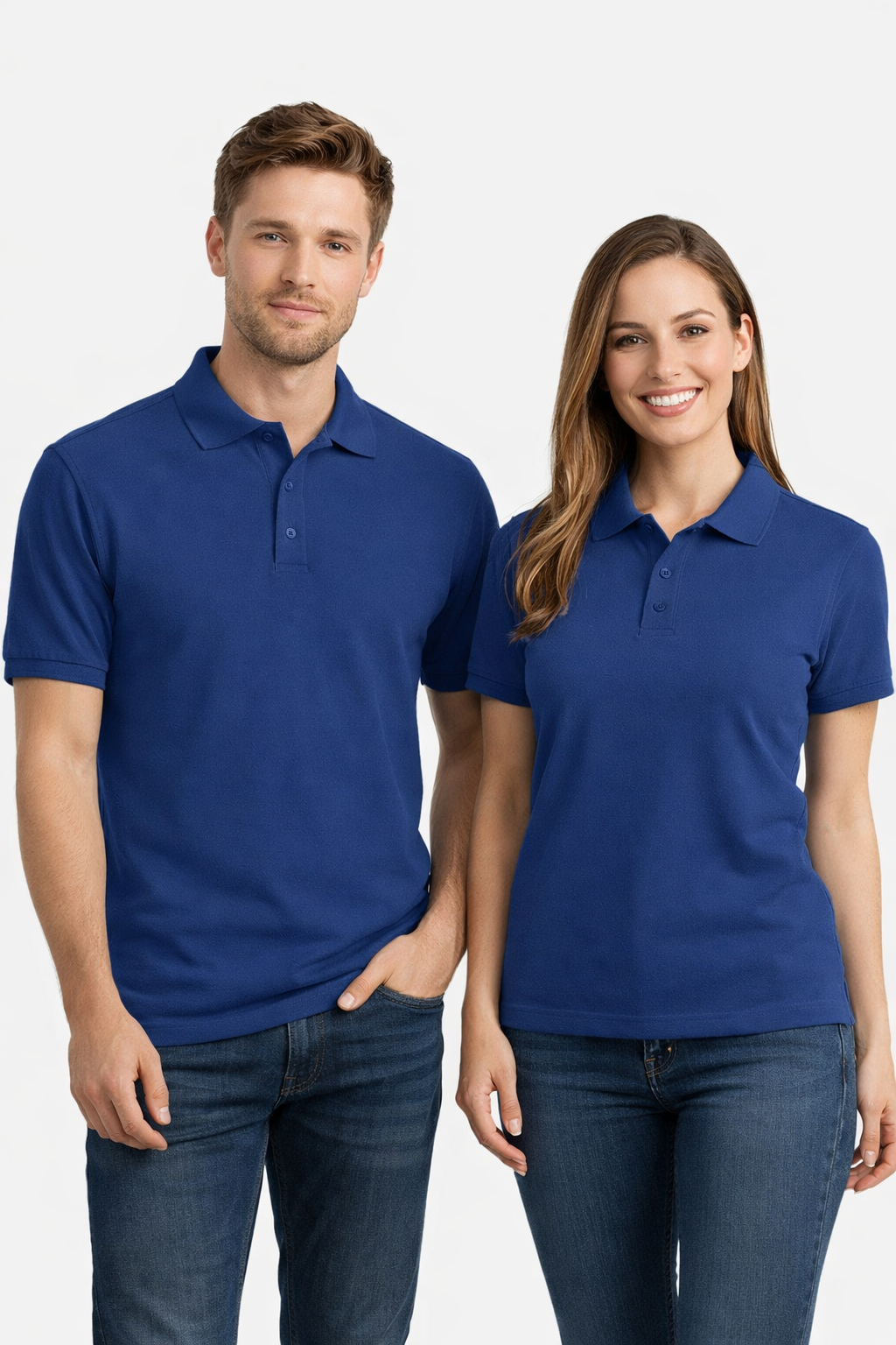 NAYAAH Men's Polo - Plain New Colours Royal Blue