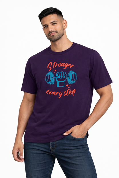 NAYAAH Unisex Basic T-Shirt - Stronger Every Step