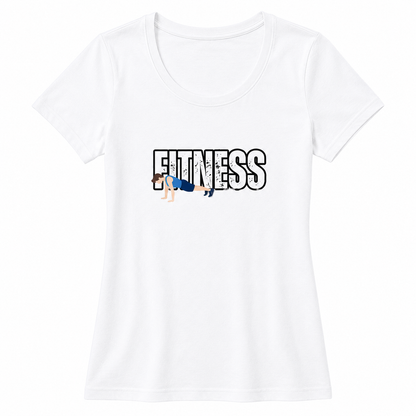 NAYAAH Premium Women's Classic 100% Cotton 180 GSM Regular Fit T-Shirt – Soft Breathable Everyday Essential Wear - Fitness | White