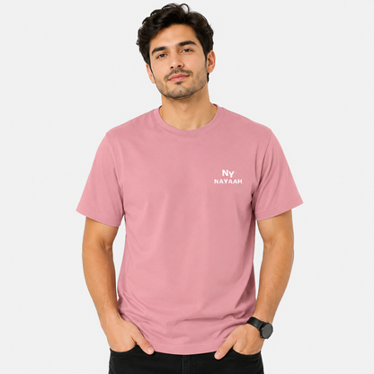 NAYAAH Premium Flamingo 100% Cotton 180 GSM Unisex Regular Fit T-Shirt – Soft, Breathable and Lightweight Everyday Wear