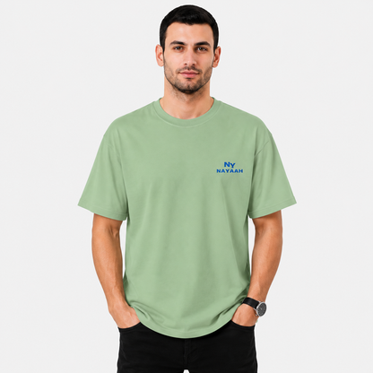 NAYAAH Premium Jade 100% Cotton 180 GSM Unisex Regular Fit T-Shirt – Soft, Breathable and Lightweight Everyday Wear