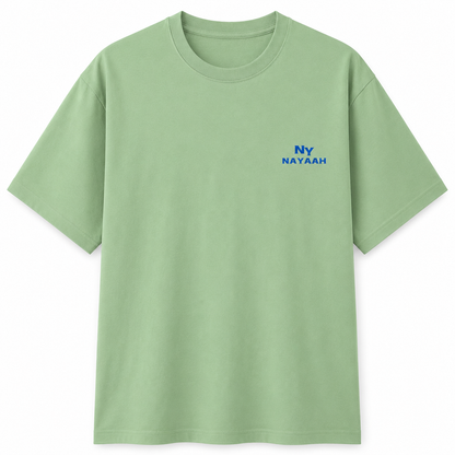NAYAAH Premium Jade 100% Cotton 180 GSM Unisex Regular Fit T-Shirt – Soft, Breathable and Lightweight Everyday Wear