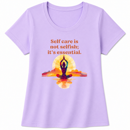 NAYAAH Women's Classic T-Shirt - Selfcare is Not Selfish