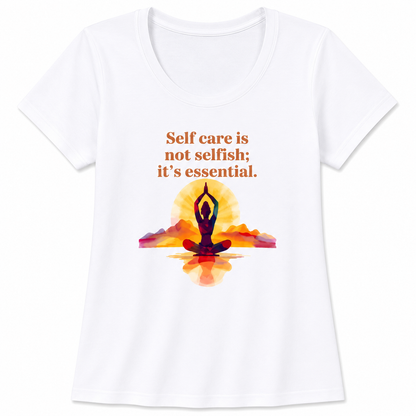 NAYAAH Women's Classic T-Shirt - Selfcare is Not Selfish