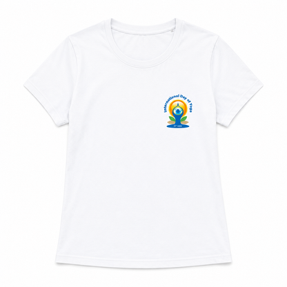 NAYAAH Premium Women's Classic 100% Cotton 180 GSM Regular Fit T-Shirt – Soft Breathable Everyday Essential Wear - International Yoga Day4