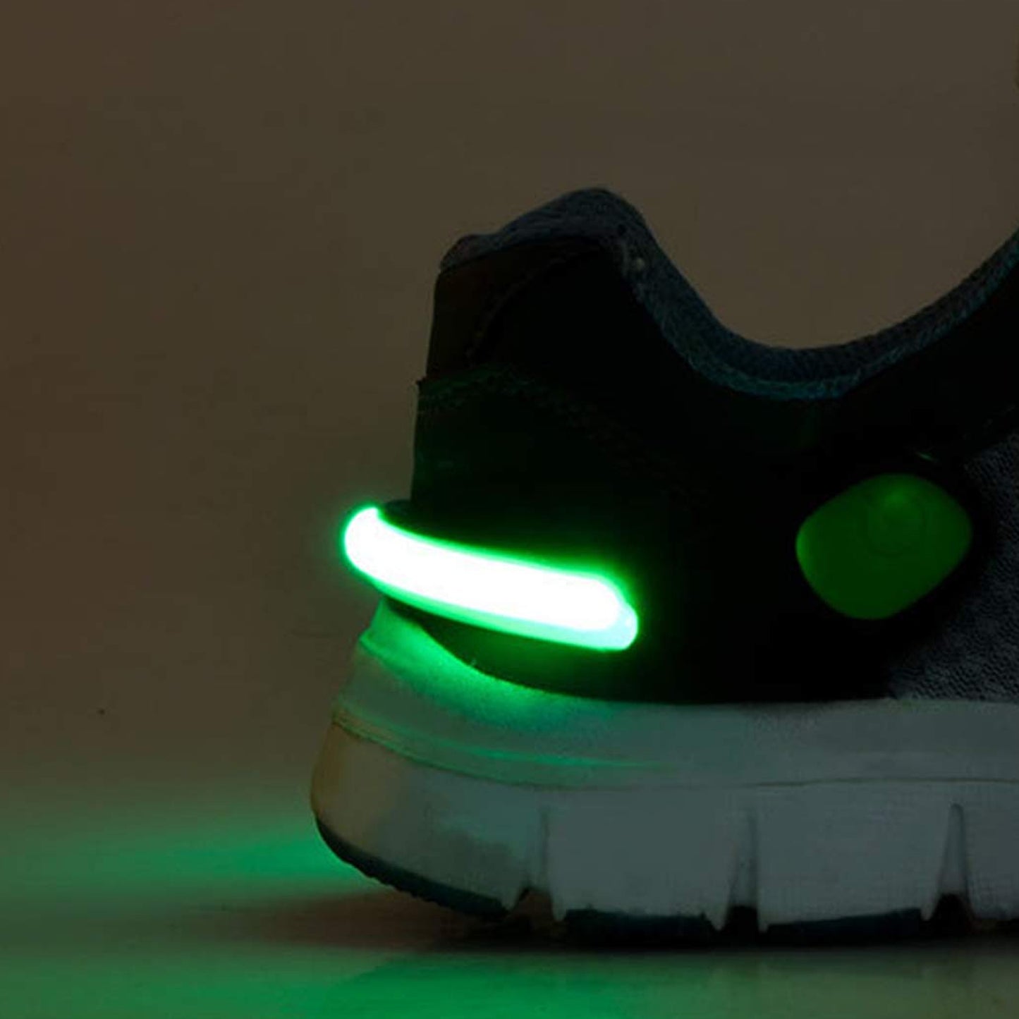 LED Shoes Clip Lights for Night Running | 2 Mode Safety Clip Lights (1 Pair)