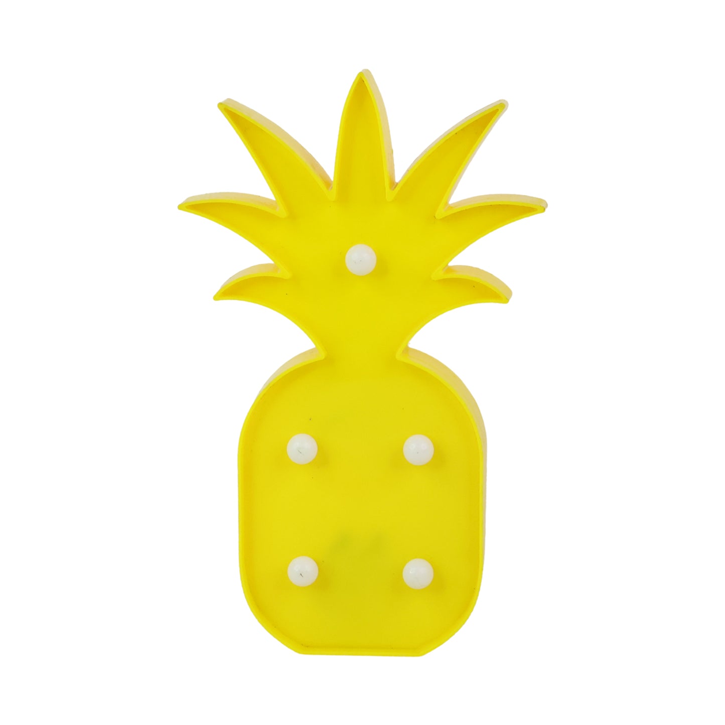 Pineapple Shaped LED Decorative Night Light Battery Operated Marquee Lamp for Kids Room Bedroom Party Home Decoration Wall and Table Decor