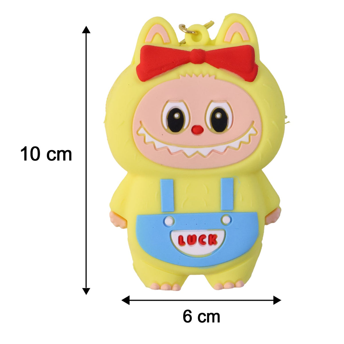 Cute Cartoon Monster Silicone Coin Purse Playful Compact