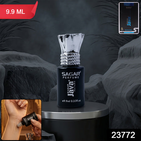 Sagar Java Roll On Attar, Alcohol Free Long Lasting Perfume Oil for Men and Women, 9.9 ml
