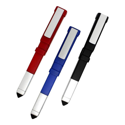 4 in 1 Multi Function Tech Tool Pen with Phone Holder Stylus Ball Point Pen Screwdriver Set Portable Mobile Repair Pen (1 Pc)