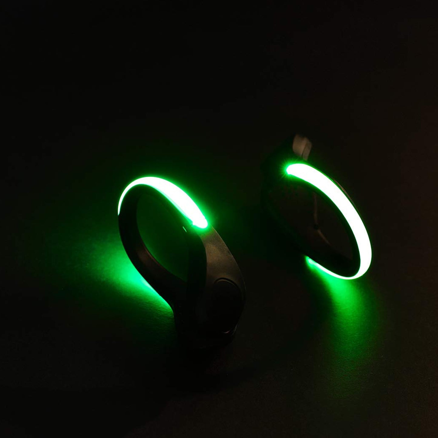 LED Shoes Clip Lights for Night Running | 2 Mode Safety Clip Lights (1 Pair)