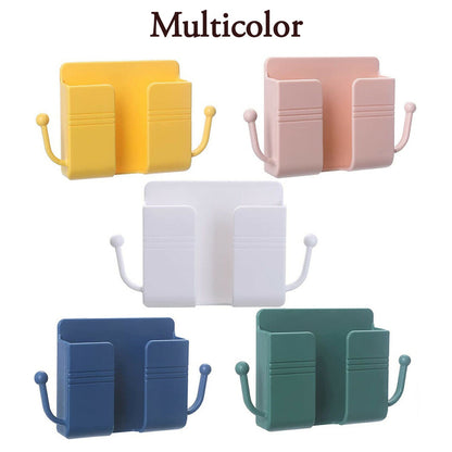 1 Pc Wallmount Mobile Stand With Hook Design used in all kinds of places including household and many more as a hanging support for and stuffs purposes.