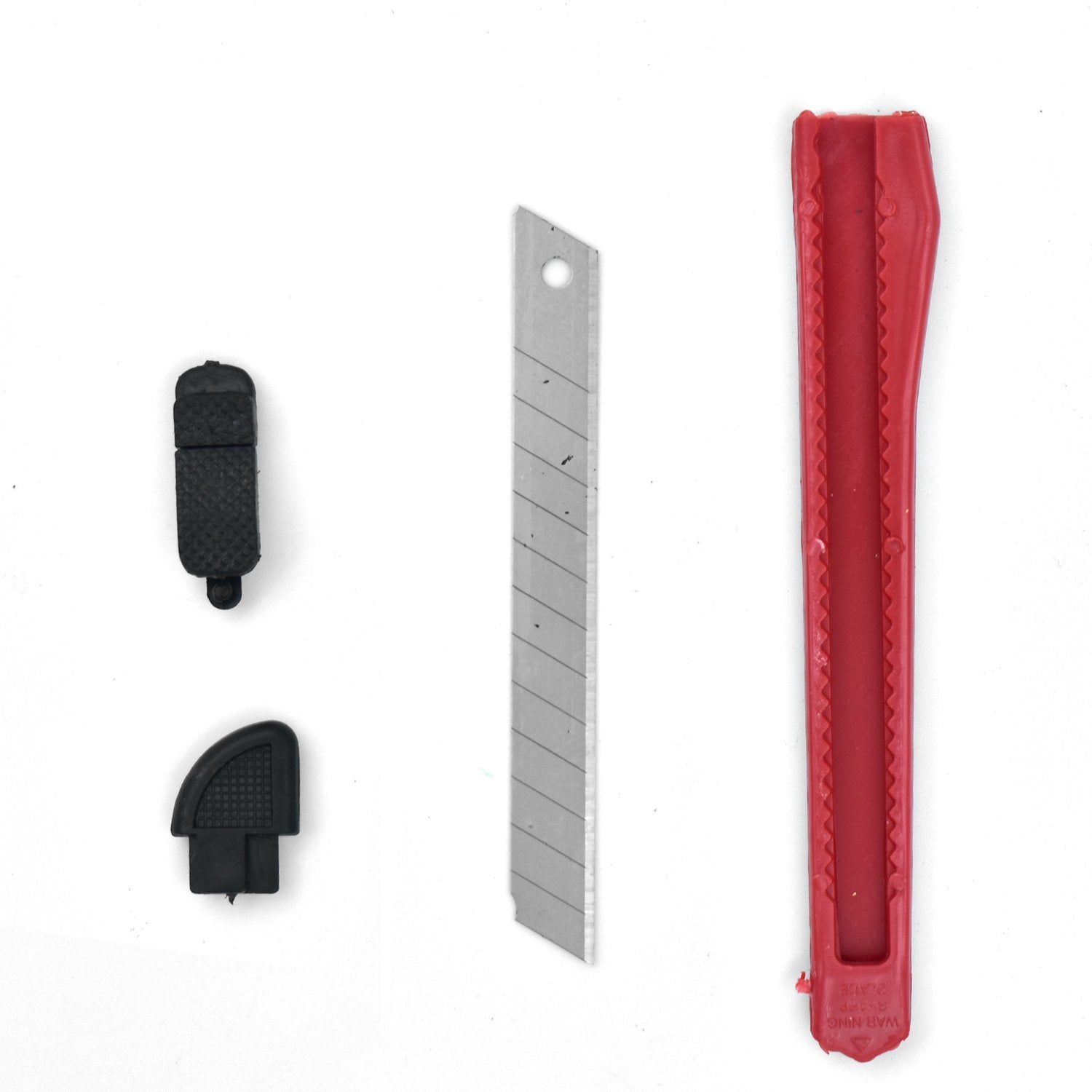 Heavy Duty Paper Cutter Knife | Retractable Utility Cutter with Sharp Snap-Off Blade | Multipurpose Stationery and Craft Cutting Tool for Office, Home, School and DIY (12pcs)