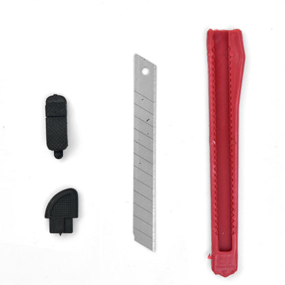 Heavy Duty Paper Cutter Knife | Retractable Utility Cutter with Sharp Snap-Off Blade | Multipurpose Stationery and Craft Cutting Tool for Office, Home, School and DIY (12pcs)