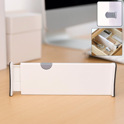 Expandable Drawer Dividers for Home and Office | Adjustable and Versatile Storage Organizers for Desk, Kitchen, and Bathroom Drawers | Space-Saving Multi-Compartment Divider Set (1 Pc)