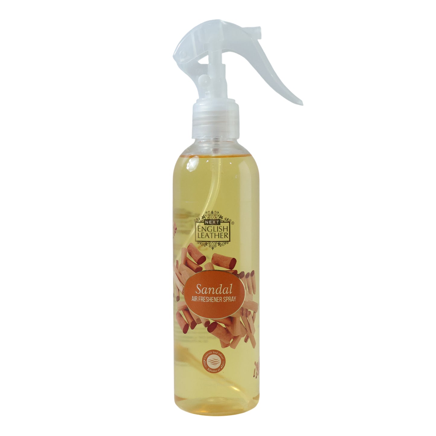 250 ML Sandal Air Freshener Spray with Trigger Nozzle – Long Lasting Room Freshener for Home, Bathroom, Bedroom, Living Room, Office and Curtains