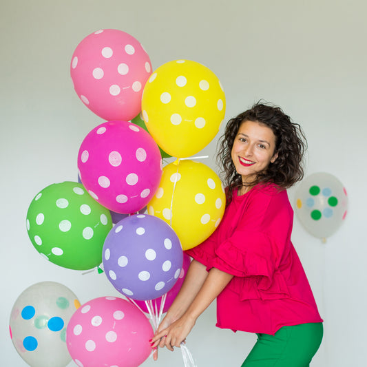 Colorful Multicolor Latex Balloons for Birthday Anniversary Valentine Wedding Engagement Baby Shower and Kids Party Decoration (20 Pcs Set)