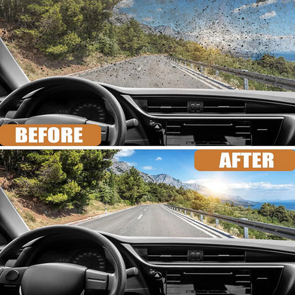 Auto Windshield Cleaner Glass Tablets, Car Wiper Detergent Effervescent Tablets (Pack of 10)
