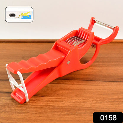 Vegetable Cutter With Peeler