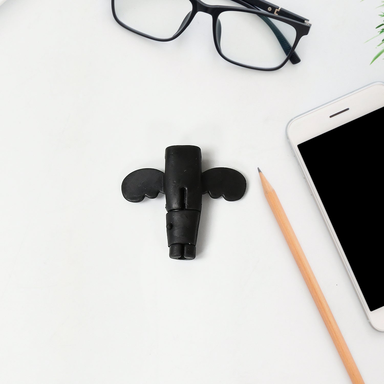 Angel Silicone Data Cable Protector 2 in 1 Cable Saver Cord Protector and Earphone Cable Cover for Mobile Charger USB Data Cables and Headphones (1 Pc)