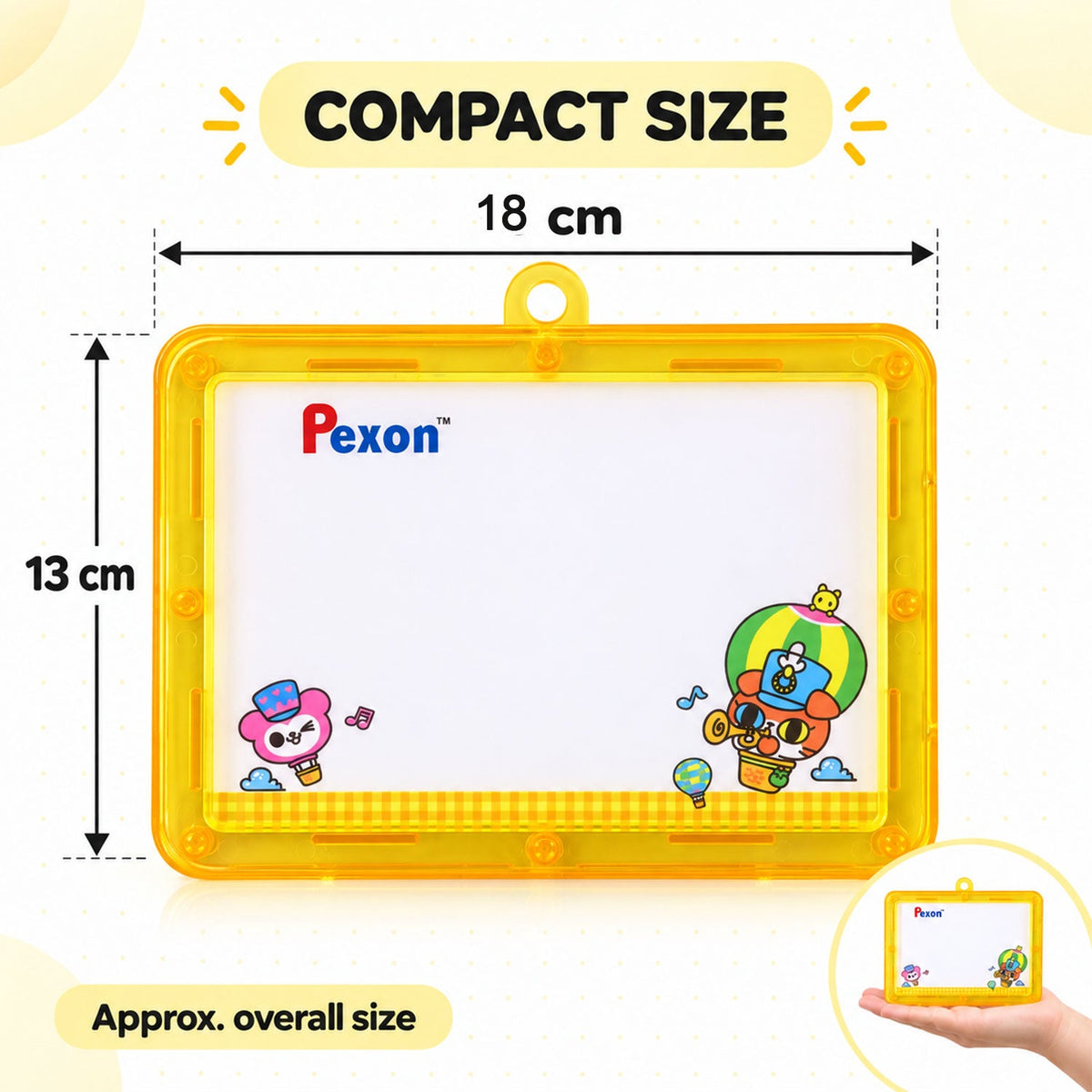 Reusable Kids Writing And Drawing Slate With Marker Eraser For Learning Practice