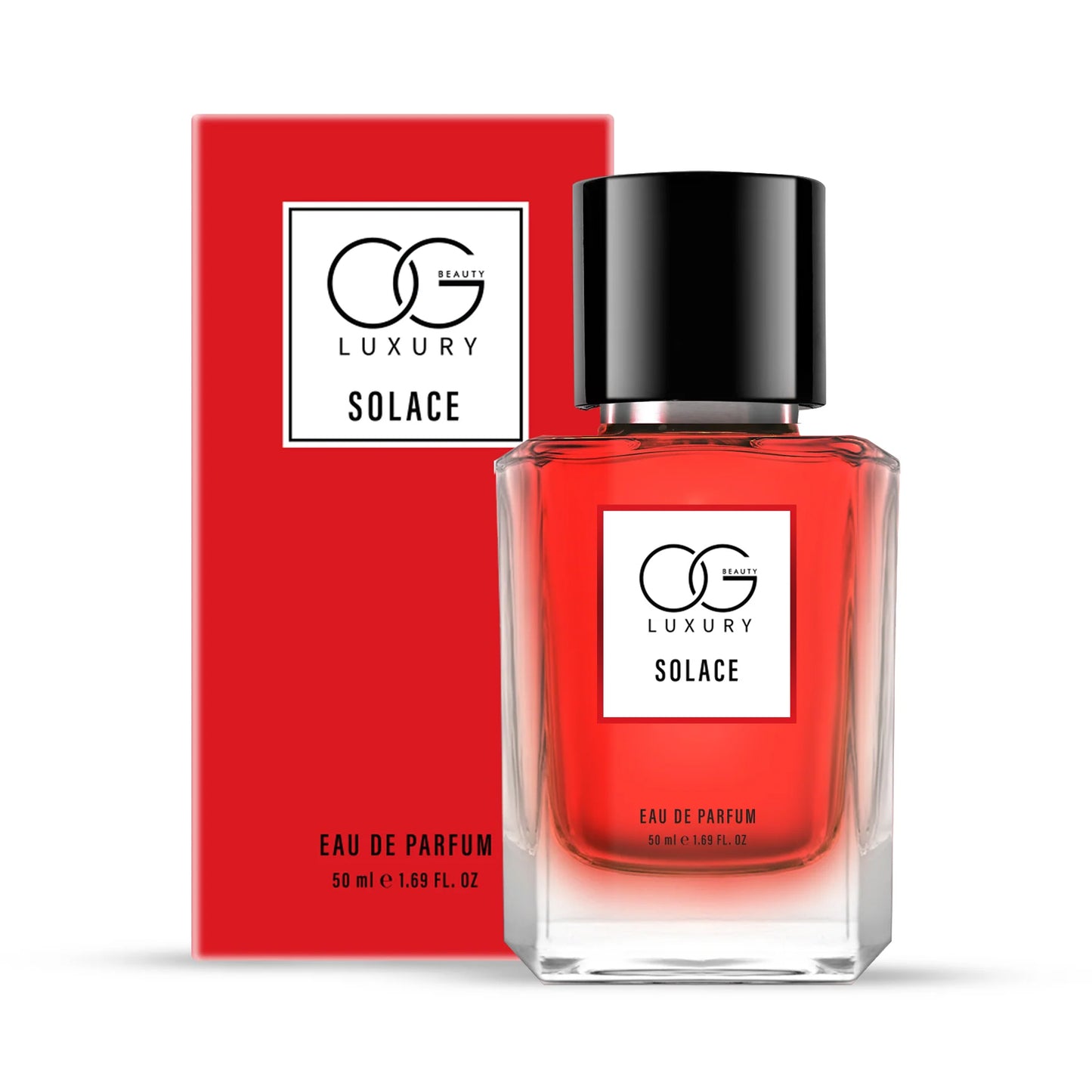 OG Luxury Solace Eau De Parfum Long Lasting Premium Unisex Perfume with Elegant Sophisticated Fragrance Notes (50ml)