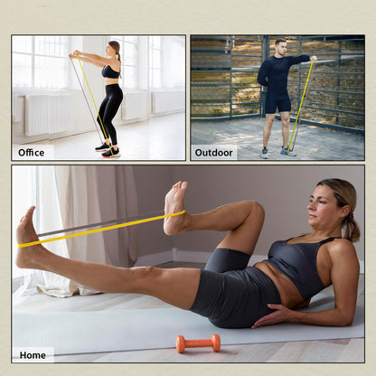 High-Strength Resistance Loop Band for Fitness, Yoga, Strength Training & Full Body Workouts – Heavy-Duty Elastic Power Band (2080mm x 22mm) | 1 Pc