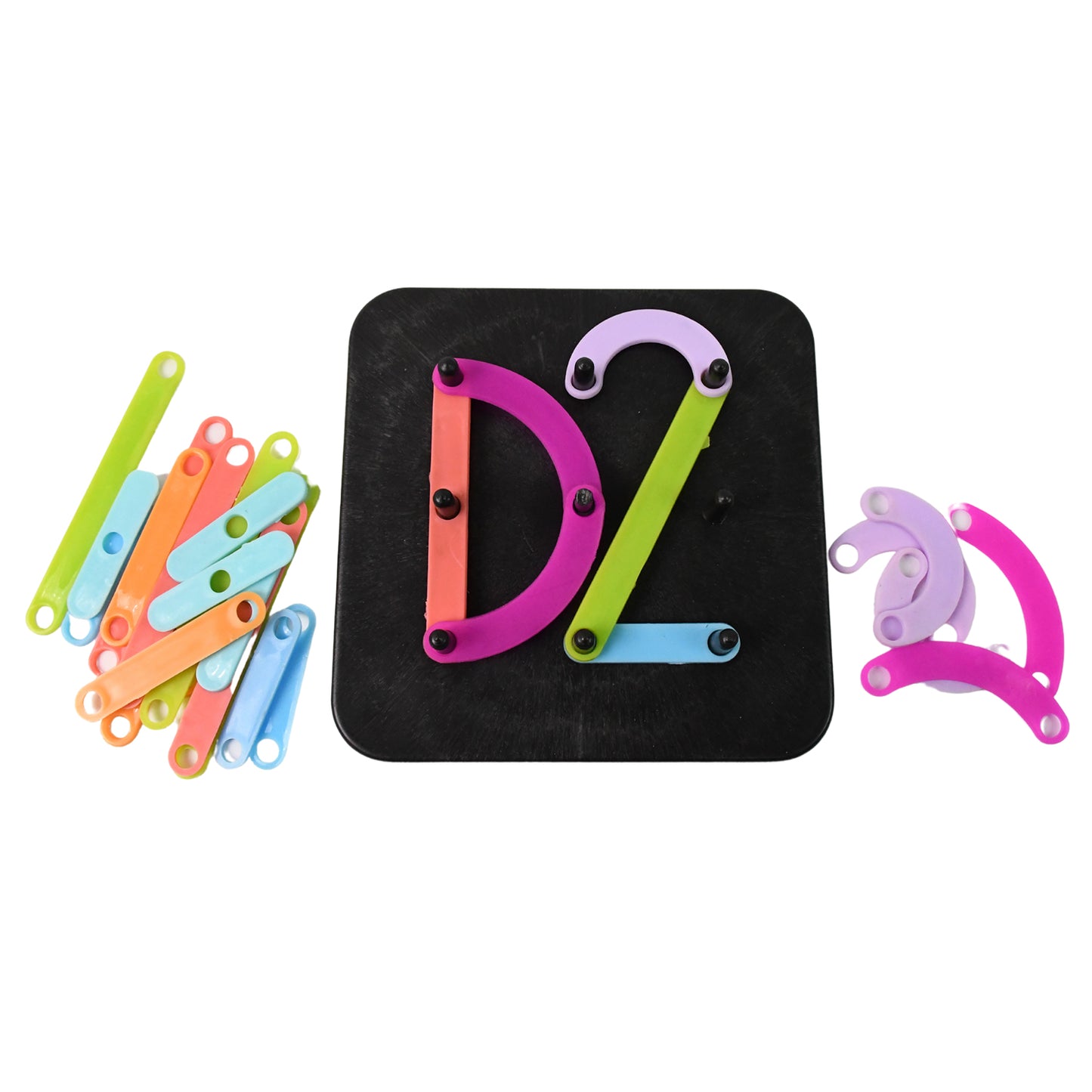 Alpha Numeric Puzzle Toy for Kids Alphabet and Number Construction Learning Puzzle Multi Activity Educational Toy for 3 to 5 Years Pack of 1