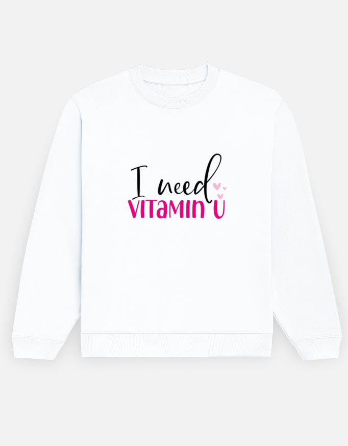 NAYAAH Unisex Premium Sweatshirt (Vitamin U)