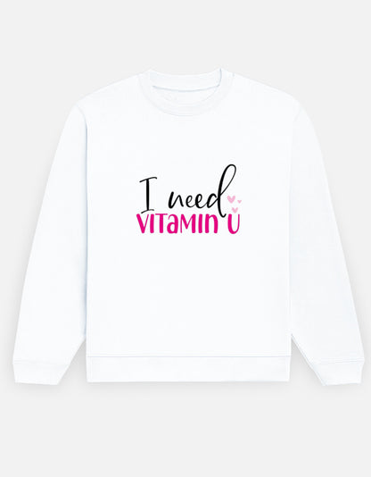 NAYAAH Unisex Premium Sweatshirt (Vitamin U)