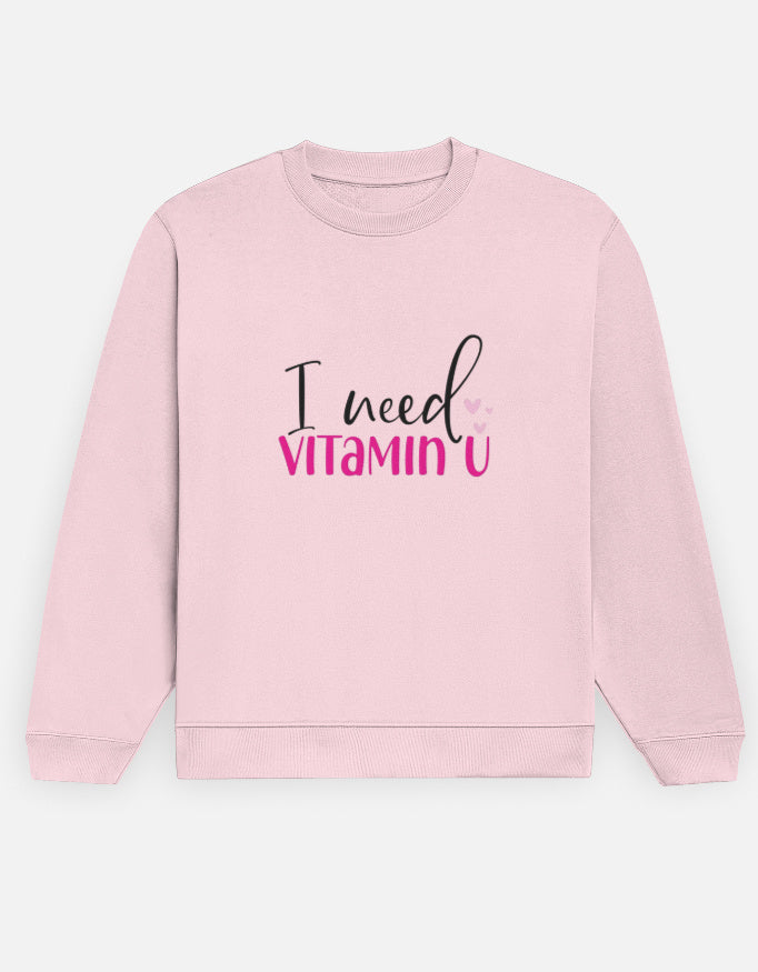 NAYAAH Unisex Premium Sweatshirt (Vitamin U)