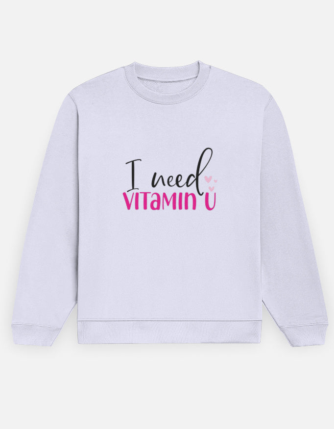 NAYAAH Unisex Premium Sweatshirt (Vitamin U)