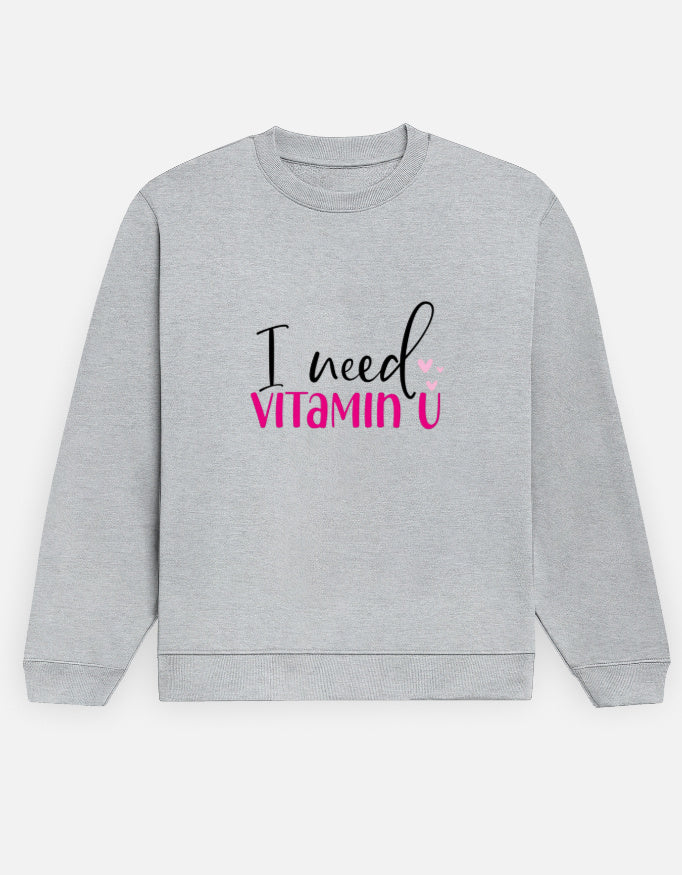 NAYAAH Unisex Premium Sweatshirt (Vitamin U)