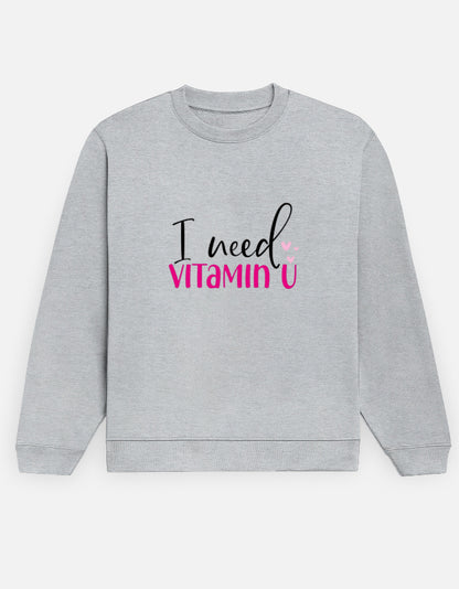 NAYAAH Unisex Premium Sweatshirt (Vitamin U)