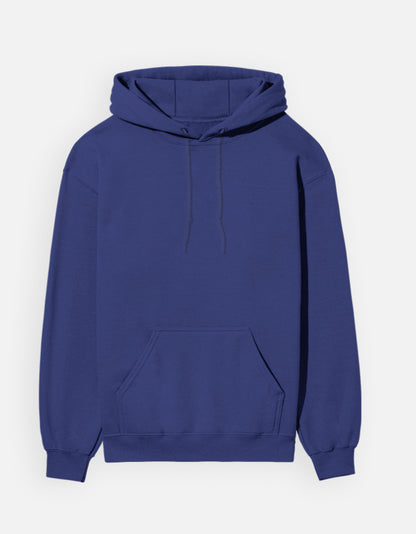 NAYAAH Unisex Premium Heavyweight Hoodie - Plain Royal Blue