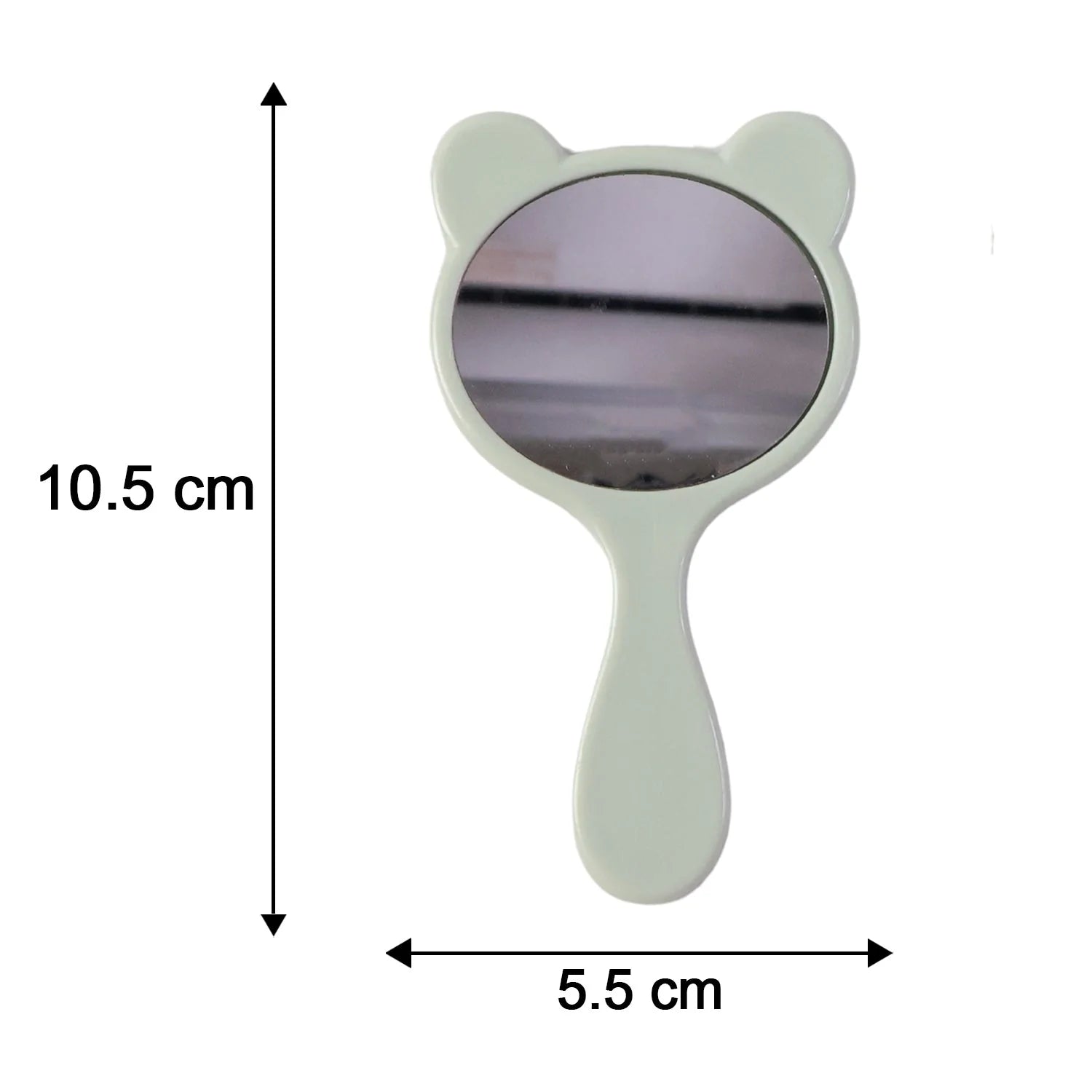 2 in 1 Comb and Mirror Grooming Kit Cute Handheld Vanity Mirror with Hair Comb Set for Girls Women and Travel (1 Set)