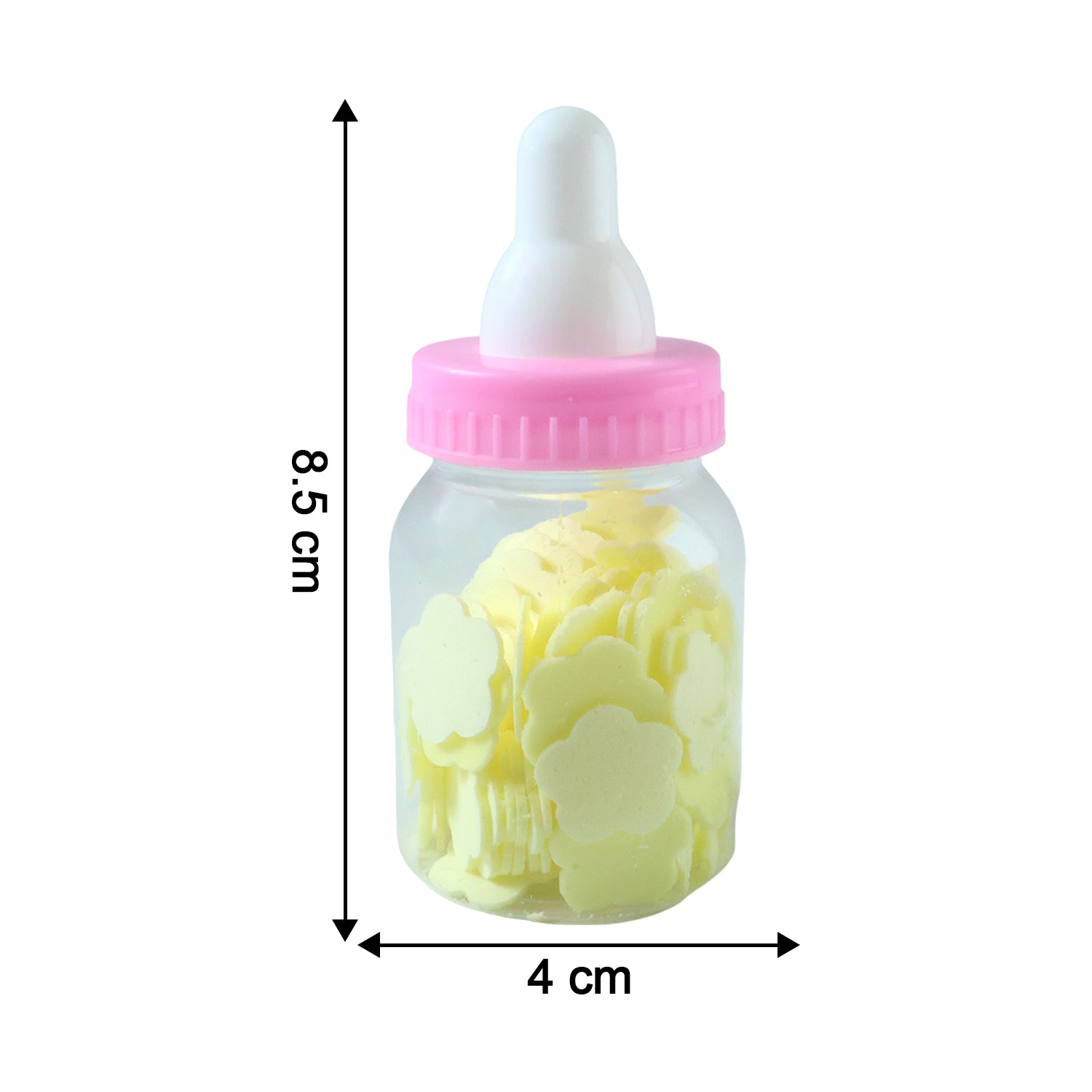 Portable Baby Bottle Shape Hand Wash Soap Paper Sheets Set for Travel, Outdoor and Daily Hygiene – 1 Set