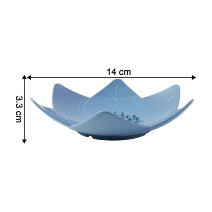 Supermom 3-Piece Lotus Blossom Soap Holder Set for Bathroom, Kitchen Sink &; Washbasin | Fast-Drain Floral Soap Dish, Non-Slip Hygienic Decorative Soap Stand (3 Pcs)