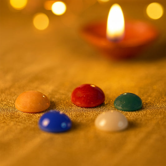 Premium Panch Ratna Stone - 5 Pc Set