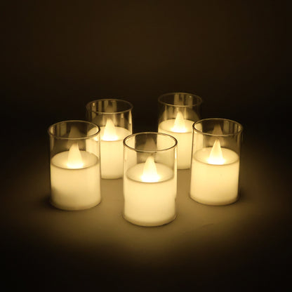 Flameless Led Votive Candles Light - (5 Pc)