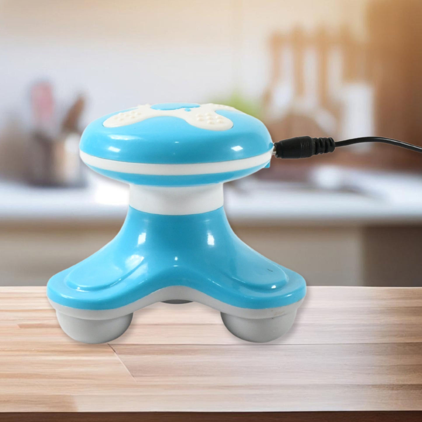 12719 Multifunctional Mini Massager Triangle Electric Usb Massager Automatic Switch Relieve Fatigue As A Gift (1 Pc Battery Not Included)