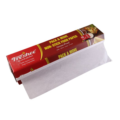 Freshee Pack & Move Non-stick Food Paper 40 Meter + 5 Meter Free (Total 45 Meter)