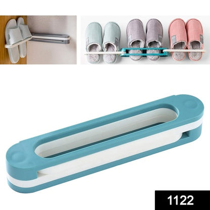 Multifunction Folding Slippers and Shoes Rack Wall Mounted Organizer for Bathroom, Bedroom, Door and Home Storage