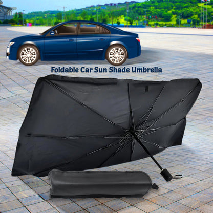 Foldable Windshield Umbrella Sun Shade for Car Front Windshield Heat Insulation UV Protection Sunshade Cover for SUV and Small Cars Pack of 1