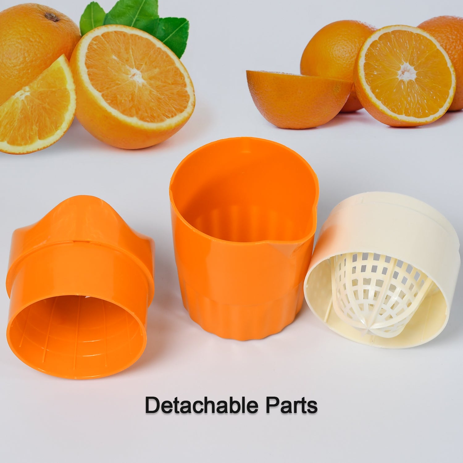 Manual Handheld Citrus Juicer Orange Lemon Fruit Press Squeezer BPA Free Juice Extractor with Strainer Pack of 1