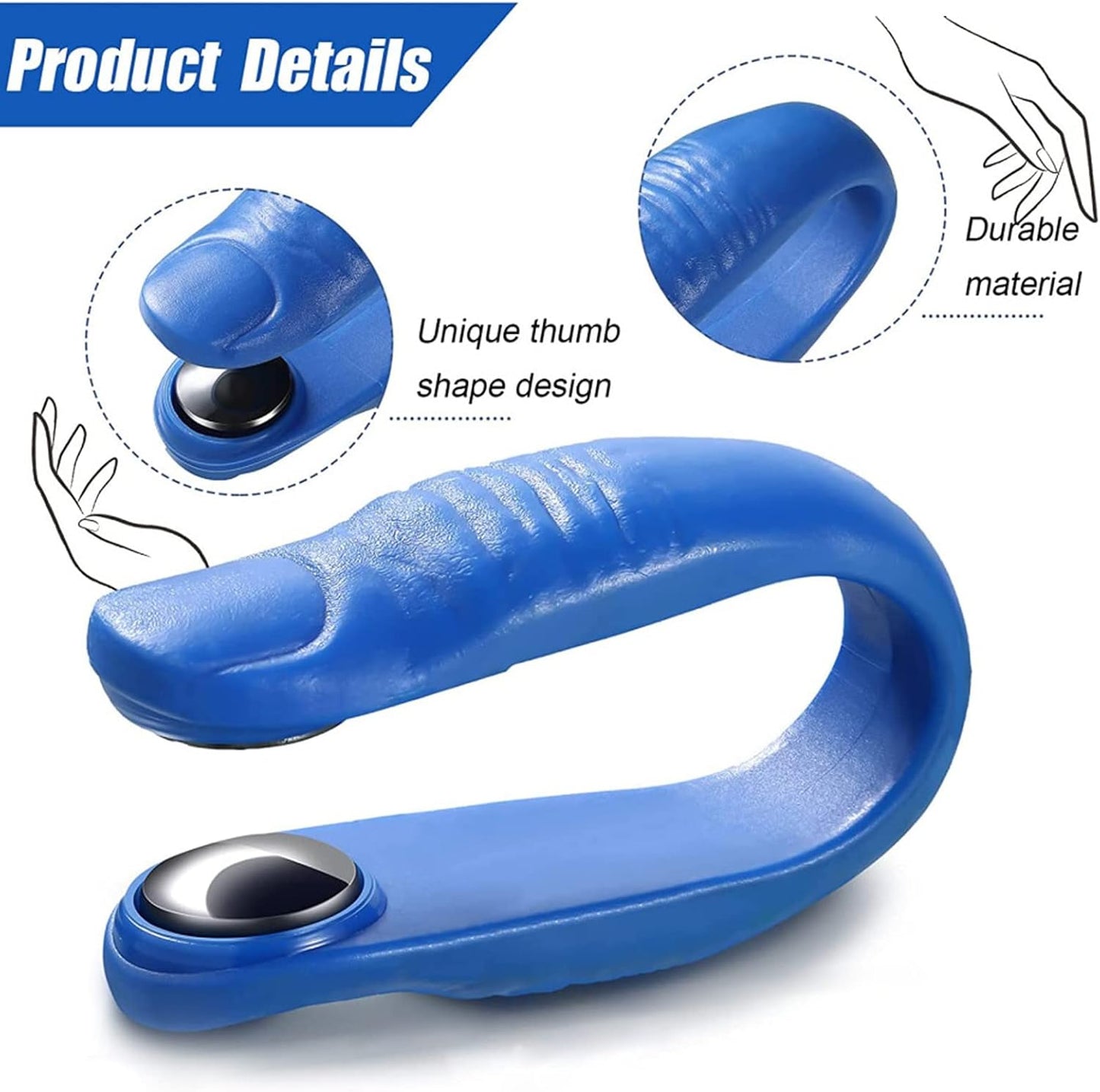 Sugar Control Acupressure Hand Pressure Point Clip (1 Pc)