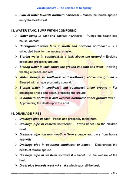 Vastu Shastra - The Science of Geopathy - Ebook