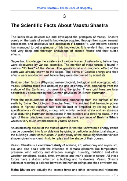 Vastu Shastra - The Science of Geopathy - Ebook